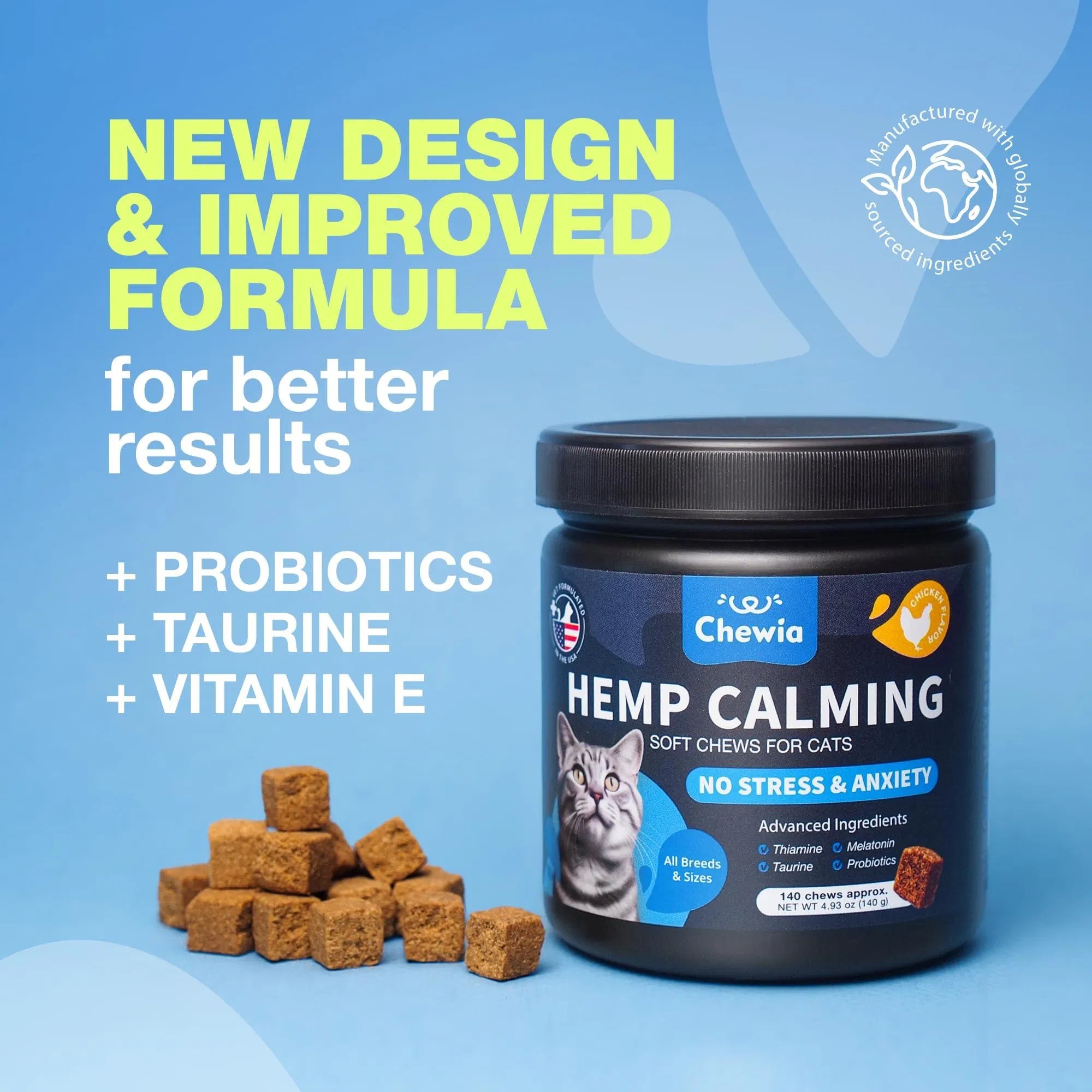 Zynpaws™ Hemp Calming Chews by Chewia