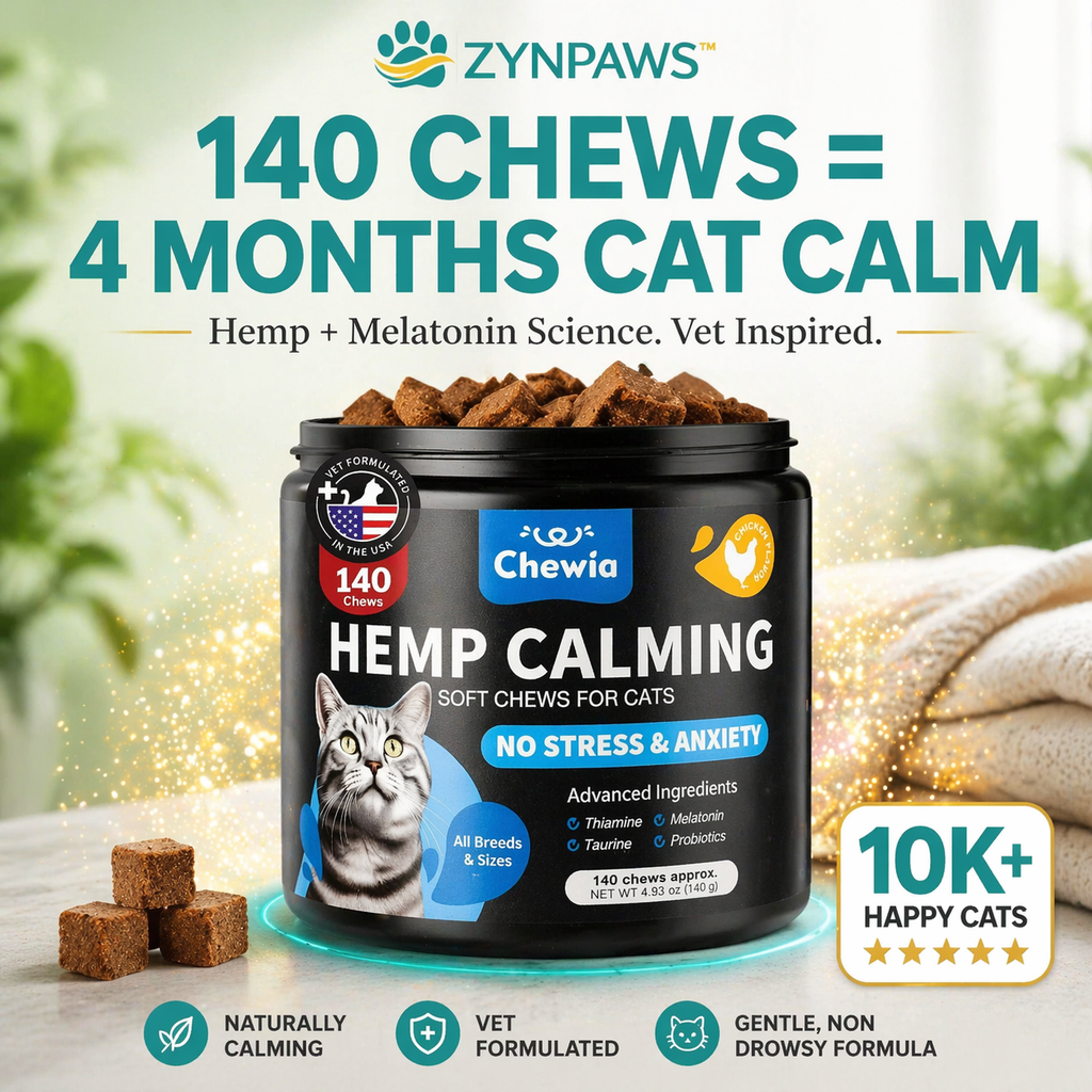 Zynpaws™ Hemp Calming Chews by Chewia